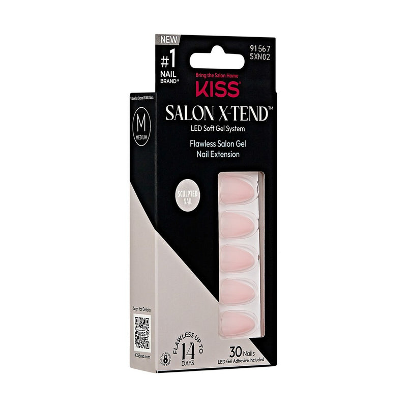 KISS Products X-tend Fake Nails - Gloria - 34ct