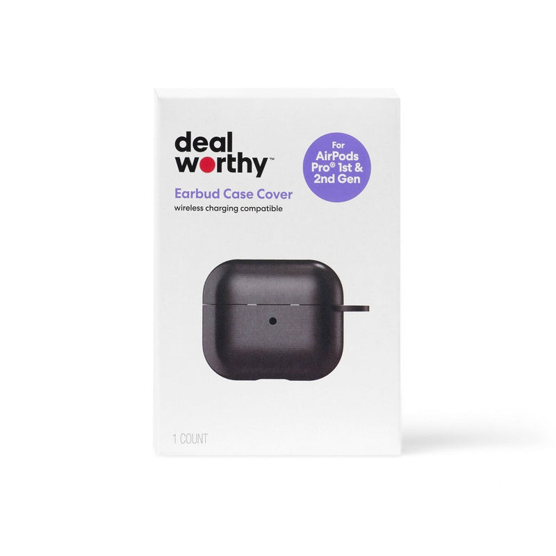 Apple AirPods Pro Gen 1/2 Case - dealworthy Black