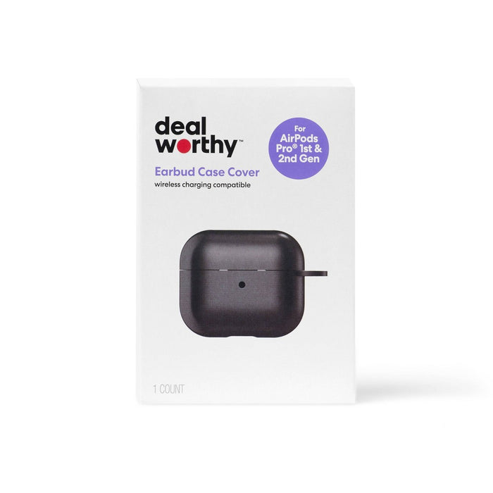 Apple AirPods Pro Gen 1/2 Case - dealworthy Black