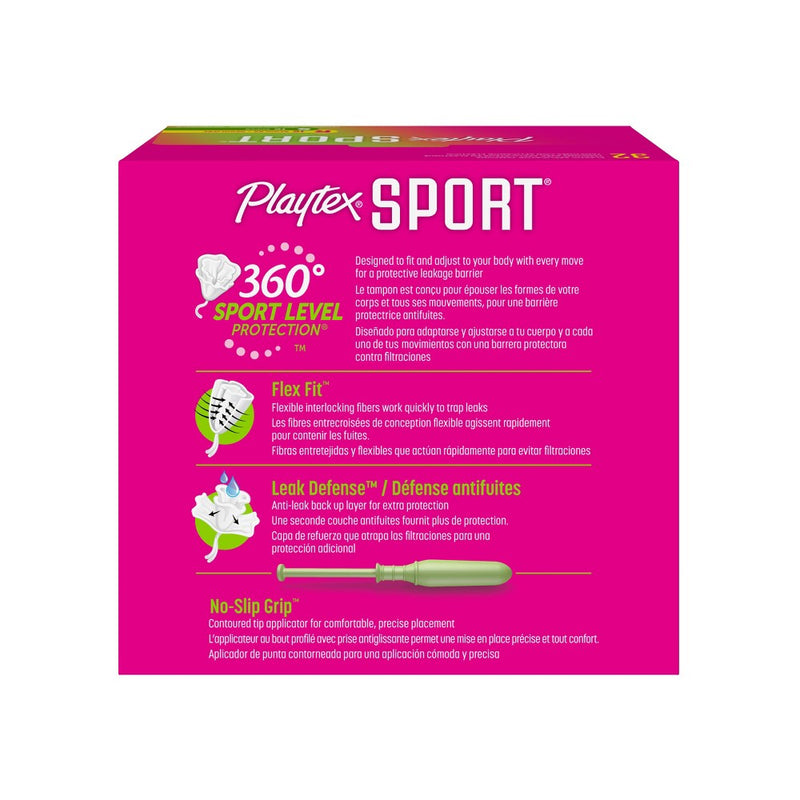 Playtex Sport Multipack - Regular /Super - 32ct