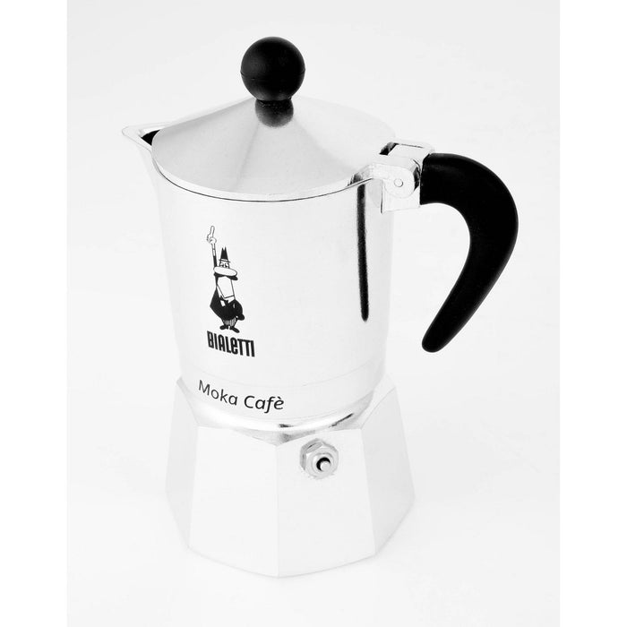 Bialetti 3 Cup Moka Stovetop Espresso Maker - Silver