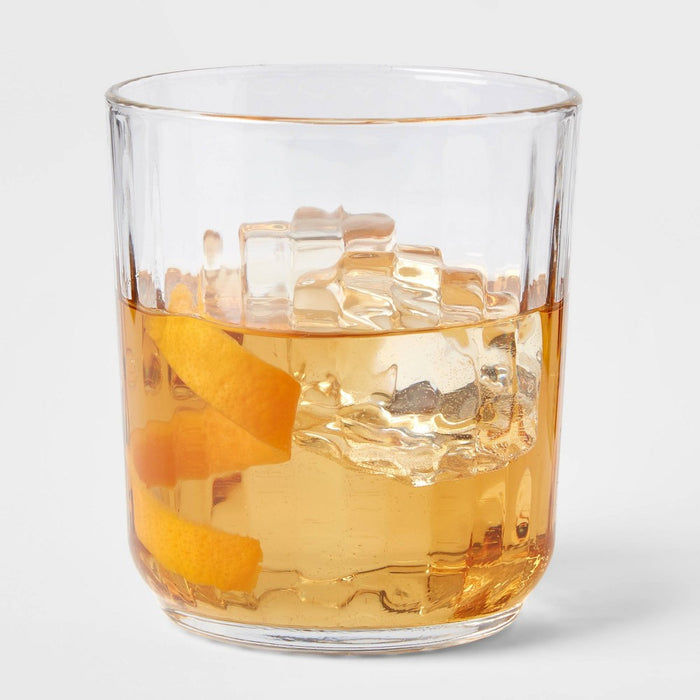 11oz 6pk Glass Saybrook Double Old Fashion Glasses - Threshold
