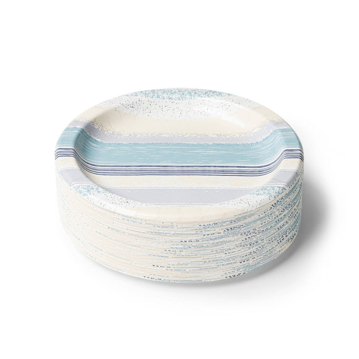 Textured Paper Plates - 90ct - up & up (Pattern & Color May Vary)