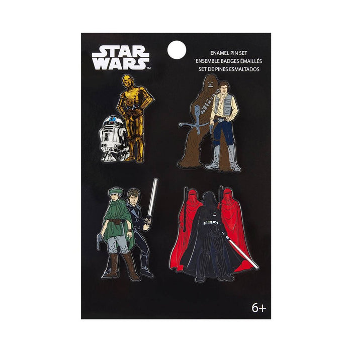 Funko Return of The Jedi 4pc Pin Set