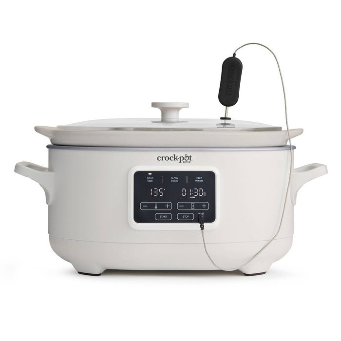Crock-Pot 6qt Programmable Slow Cooker with Sous Vide - Oat Milk Ivory (LOCAL PICKUP ONLY)
