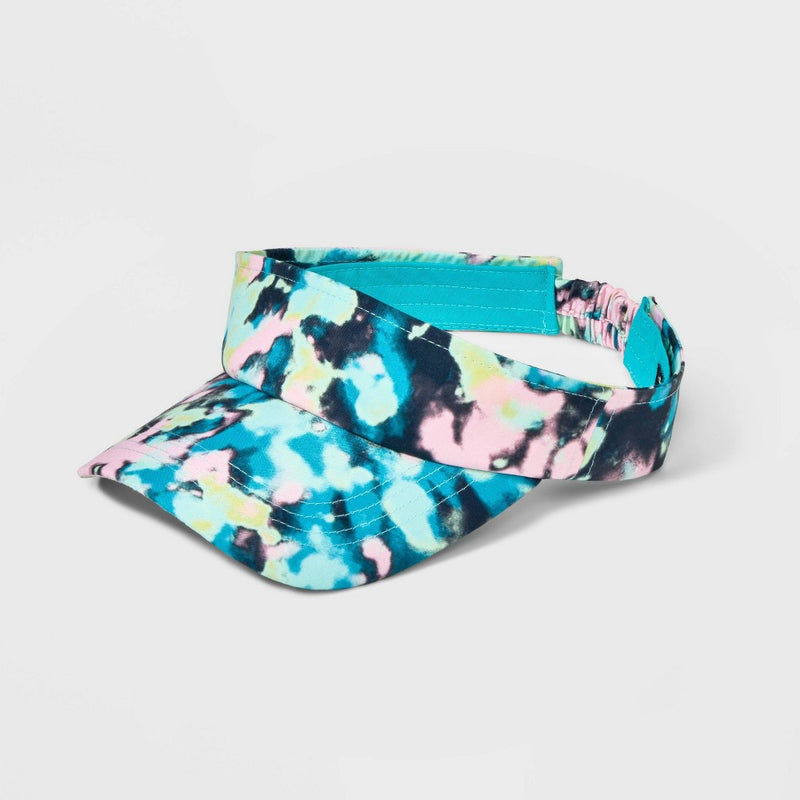 Girls' Printed Beach Visor Hat - art class