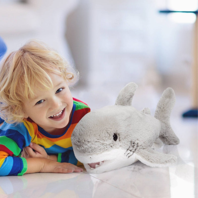 FAO Schwarz 15" Adopt A Wild Pal Endangered Great White Shark Plush