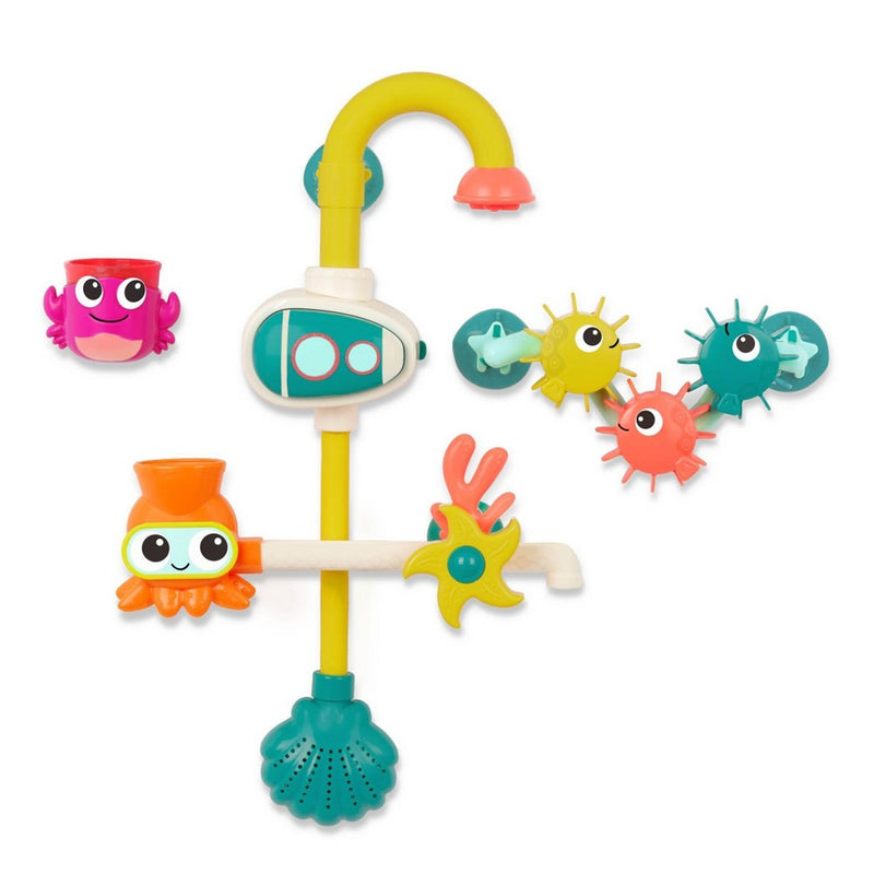 B. toys - Bath Pump Toy & Drip Cups - Wonder-Full Waterworks