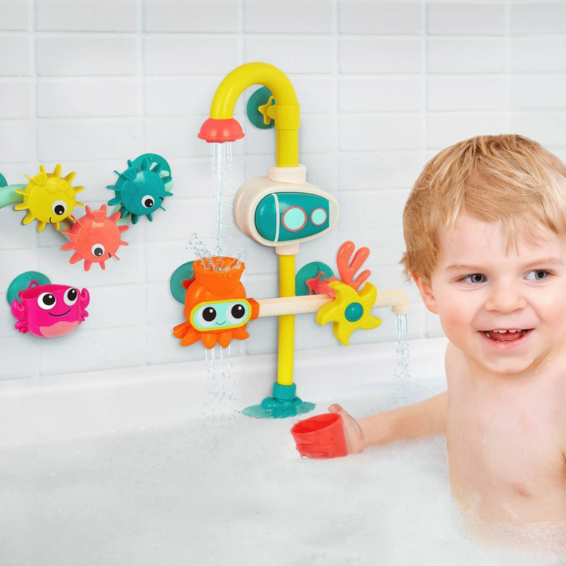 B. toys - Bath Pump Toy & Drip Cups - Wonder-Full Waterworks