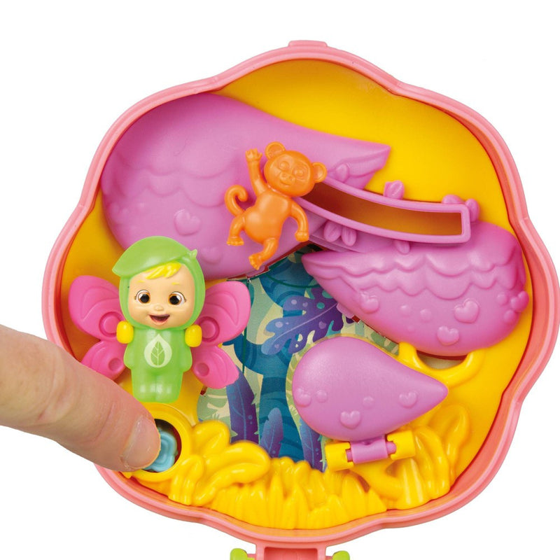 Little Changers by Cry Babies Eco-Friendly Flower Compact Miniature Playset (Styles May Vary)