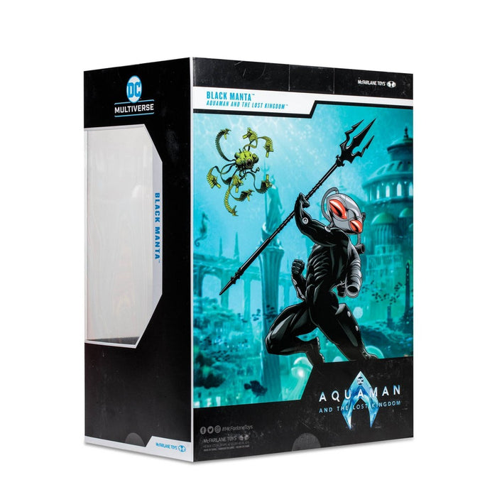 McFarlane Toys Aquaman Movie Black Manta 12" Posed Figure