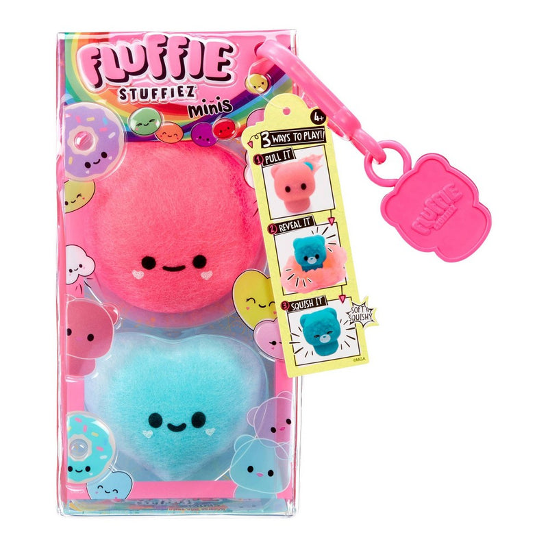 Fluffie Stuffiez Round Candy and Heart Candy Minis Collectible Feature