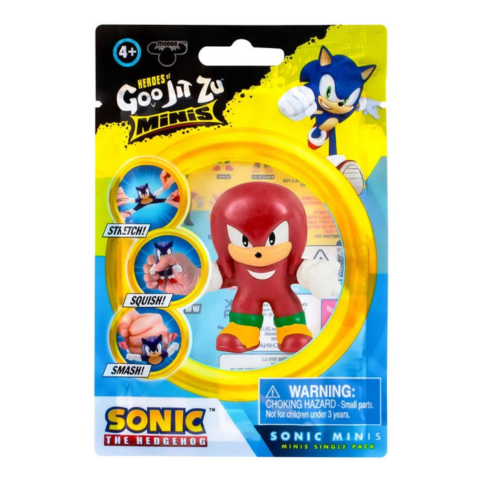 Heroes of Goo Jit Zu Sonic Minis- METALLIC KNUCKLES