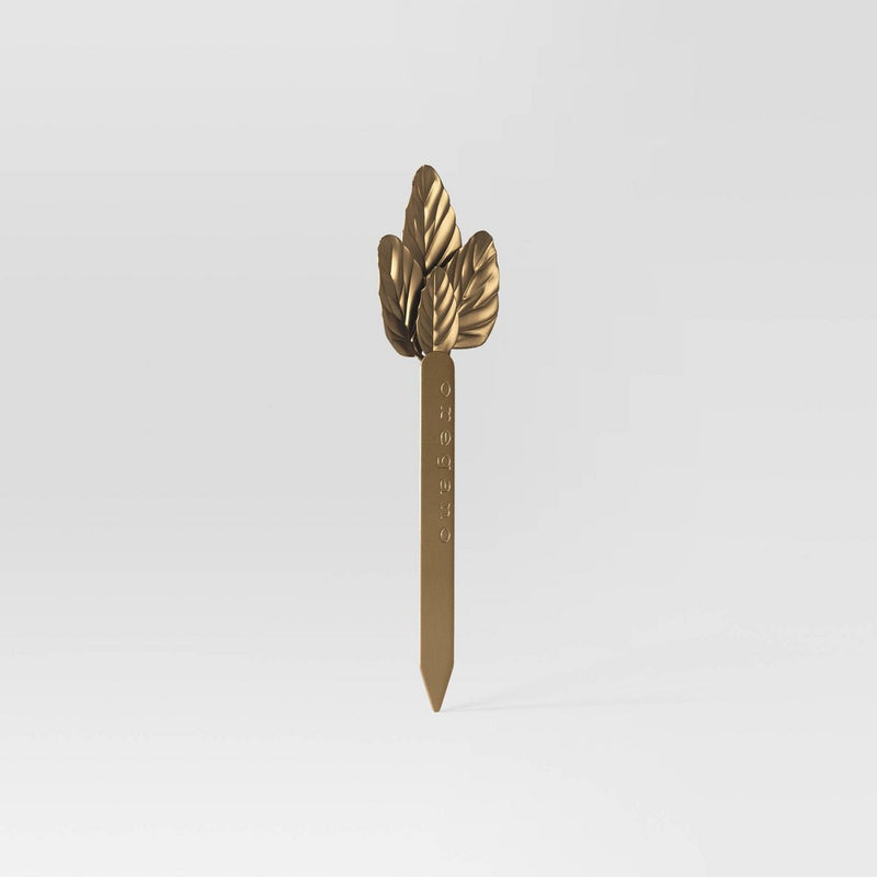 4pc Metal Herb Marker Set Gold - Smith & Hawken