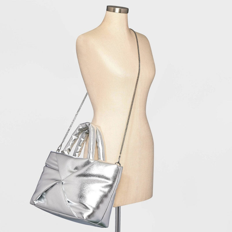 Chain Crossbody Handbag Strap - A New Day Silver