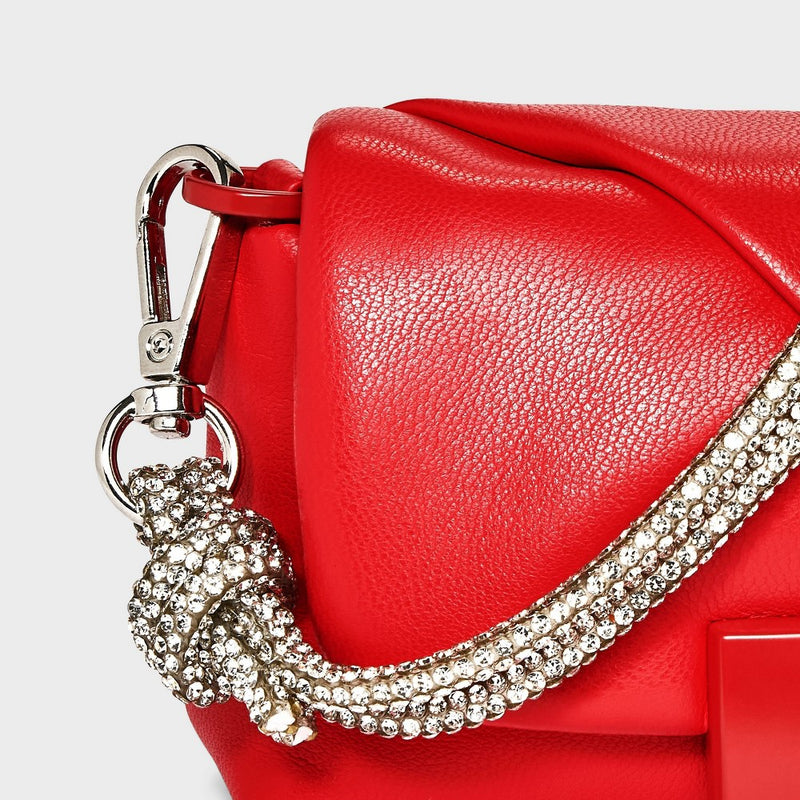Handheld Mini Handbag Strap - A New Day Silver