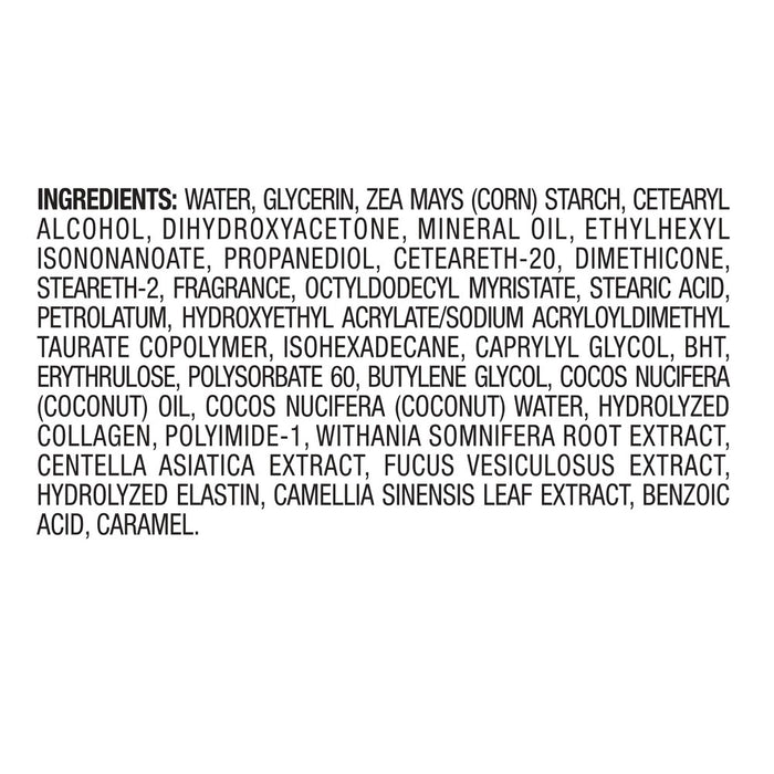 Jergens Natural Glow Firming Daily Moisturizer, Self Tanner Body Lotion, Fair To Medium Tone - 7.5 fl oz