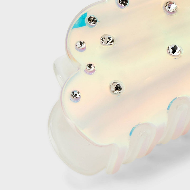 Rhinestone Cloud Claw Hair Clip - A New Day Iridescent