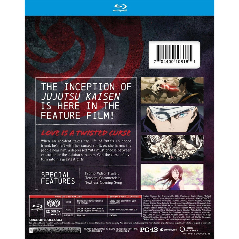 Jujutsu Kaisen (Blu-ray) *ADD 3 TO YOUR CART & 1 IS FREE!*