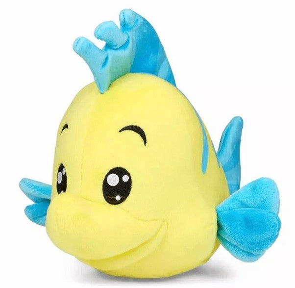 The Little Mermaid Flounder 7 1/2" Phunny Plush KID ROBOT