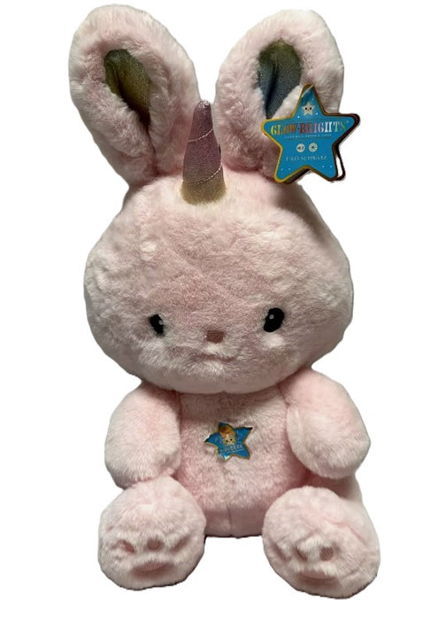 FAO Schwarz 15" Glow Brights LED with Sound Bunnycorn Toy Plush