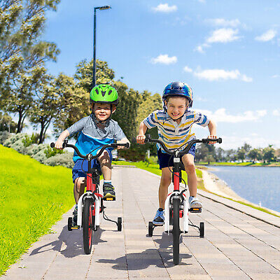 Kid’s 16" Bike w/Removable Training Wheels & Basket for 4-7 Years Old Red (LOCAL PICKUP ONLY)