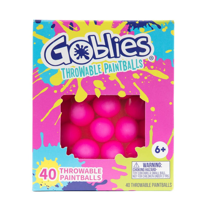Goblies Throwable Paintballs 40ct - Pink