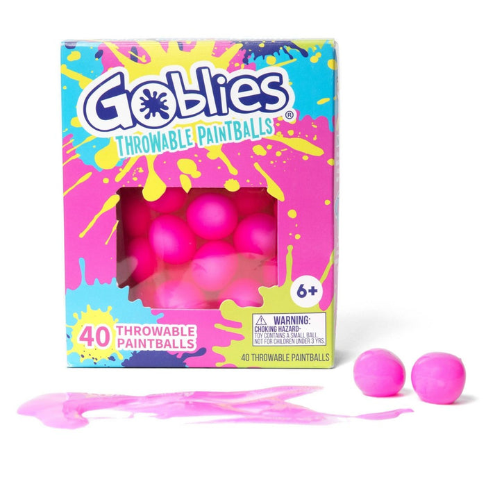 Goblies Throwable Paintballs 40ct - Pink