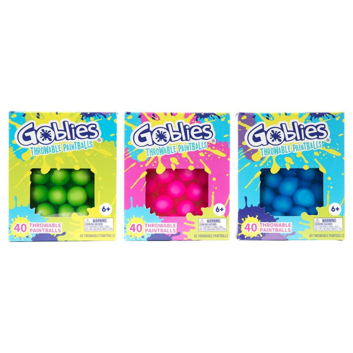 Goblies Throwable Paintballs 40ct - Pink