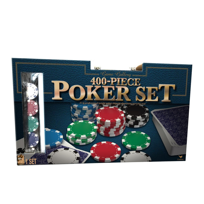 Game Gallery 400 Piece Poker Game Set *BRAND NEW, SEALED*