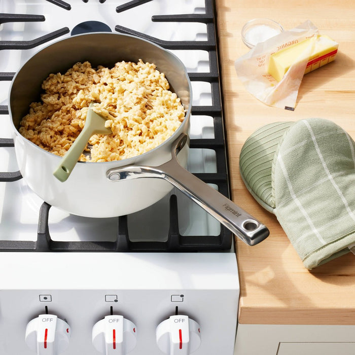Silicone Mini Spatula Sage Green - Figmint