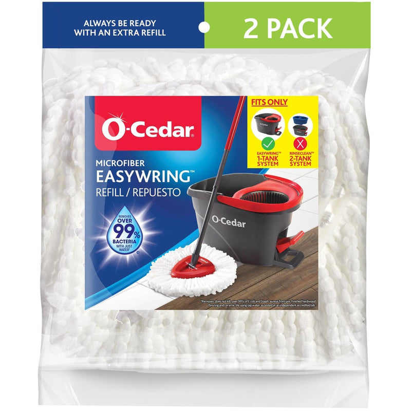 O-Cedar EasyWring Mop Refill - 2ct