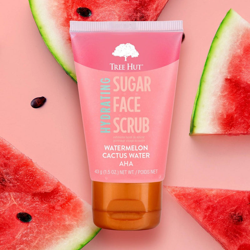 Tree Hut Watermelon Cactus Water Face Scrub - 1.5oz