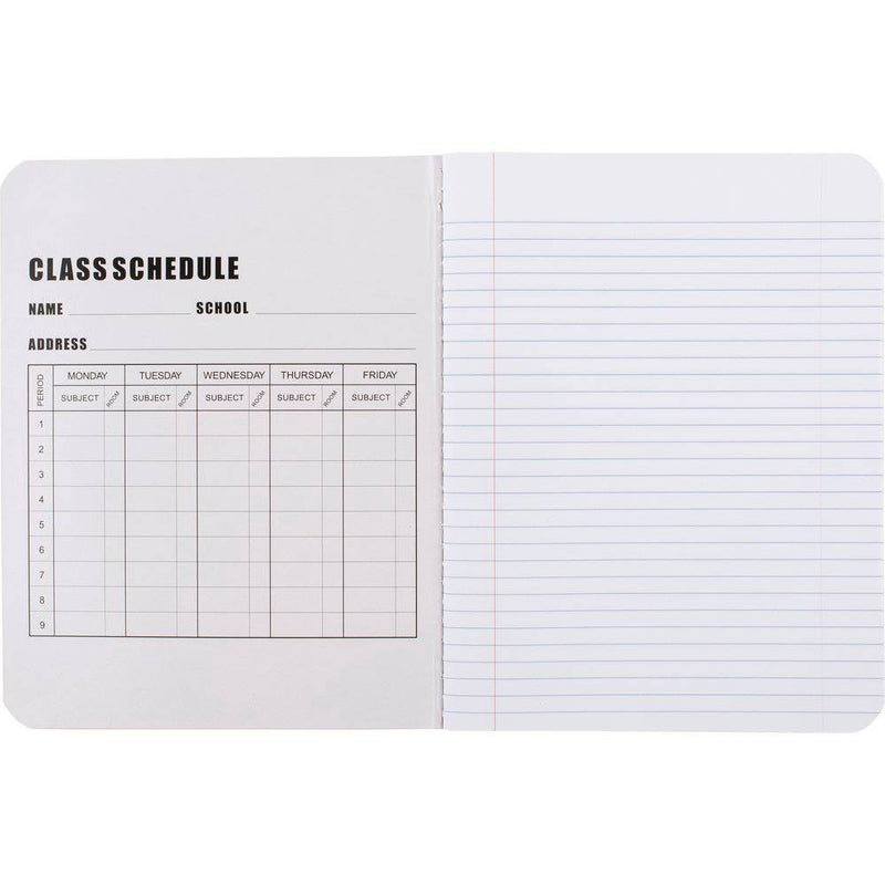 Composition Notebook College Ruled Paperboard Cover Black - up & up