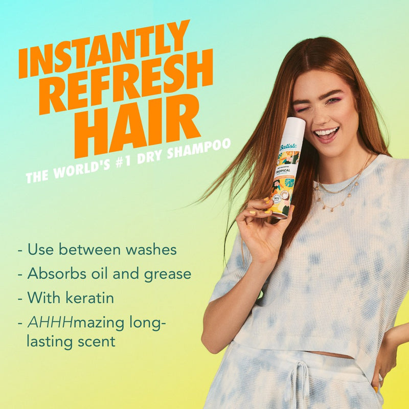 Batiste Tropical Exotic Coconut Dry Shampoo - 1.06oz