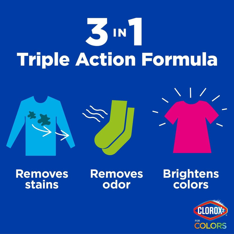 Clorox 2 for Colors Stain Remover and Color Brightener Packs - 40ct/25.4oz