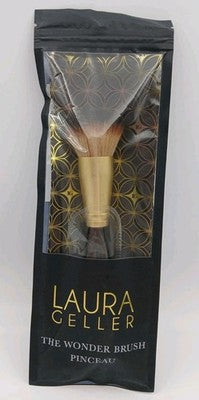 2 Laura Geller Wonder Brush Pinceau & Retractable Angled Kabuki Brush