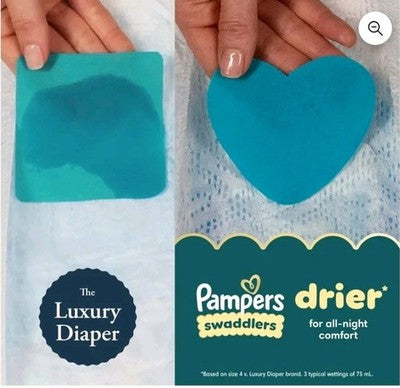 Pampers Swaddlers Diapers, Size 3, 132 Count