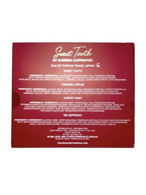 Sweet Tooth By Sabrina Carpenter Eau De Parfum 4-Piece Travel Fragrance Gift Set