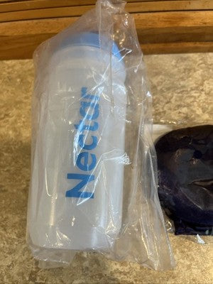 New Nectar Plastic Reusable Water Bottle & Sleeping Mask