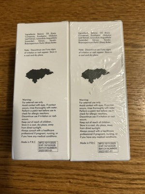 AZURE Batana Oil Shampoo & Conditioner 3.38 Fl Oz Ea. Eucalyptus/Lavender Sealed