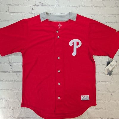 MLB Philadelphia Phillies Mens's Button Down Jersey - SIZE MIX