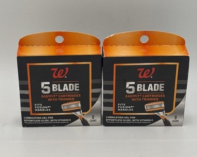 Walgreens 5 Blade Easyfit Cartridges 8 Pack
