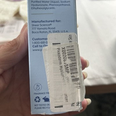 Plexaderm Hyaluronic Moisturizer Serum 1 Oz Plus 1 80% Full