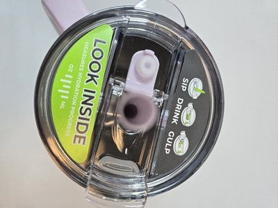 Reduce Cold1 Handle Mug 40 oz Rose Quartz 3 in 1 Lid *NWT*