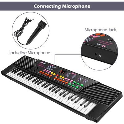 54 Key Electronic Keyboard Kid Electric Piano Organ w/Mic&Adapter Christmas Gift (LOCAL PICKUP ONLY)