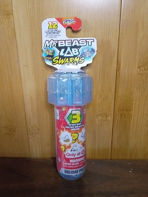 MrBeast Lab Swarms Test Tube CDU Holiday Exclusive Mini Figures - 3pk