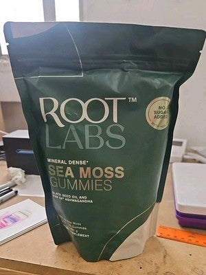 Root Labs Sea Moss Gummies with 92+ Minerals, Black Seed Oil, KSM-66 Ashwagandha (LOCAL PICKUP ONLY)