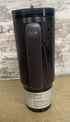NWT STANLEY Protour Tumbler 30 oz. Redwood Woodgrain Flip Straw