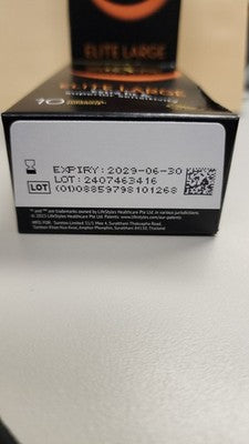 Lifestyles SKYN Elite Large Non-Latex Condoms, 10 Ct – Ultra Thin Fit